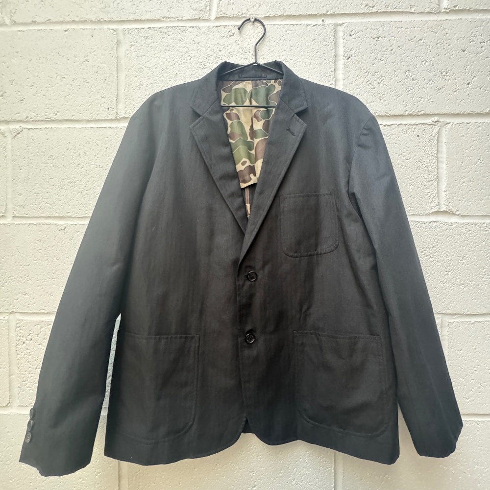 COMME DES GARCONS INNER CAMO PATTERN TAILORED JACKET - EXCELLENT CONDITION